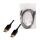 LogiLink CD0101 DisplayPort-Kabel 2 m Schwarz