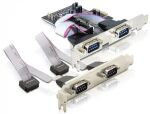 DeLOCK 4 x serial PCI Express card...
