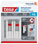 TESA 77775-00000 Drinnen Universalhaken Grau, Rot,...