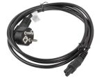 Lanberg CA-C5CA-11CC-0018-BK Stromkabel Schwarz 1,8 m CEE7/7 C5-Koppler