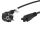 Lanberg CA-C5CA-11CC-0018-BK Stromkabel Schwarz 1,8 m CEE7/7 C5-Koppler