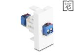 DELOCK Easy 45 Modul Terminalblock zu Terminalblock...