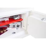 Phoenix Safe Co. SS1181K Frei stehend sicher 7 l Stahl Weiß