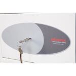Phoenix Safe Co. SS1181K Frei stehend sicher 7 l Stahl Weiß