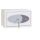 Phoenix Safe Co. SS1181K Frei stehend sicher 7 l Stahl Weiß
