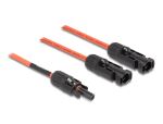 DELOCK DL4 Solar Splitter Kabel 1 x Buchse zu 2 x Stecker 30 W7P