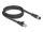 DELOCK M12 Kabel X-kodiert 8 Pin Bu zu RJ45 St 2 m schwarz