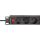 LogiLink PDU4B01 Stromverteilereinheit (PDU) 4 AC-Ausgänge 1U Schwarz
