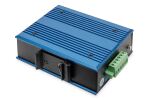 Digitus 4 Port Fast Ethernet Netzwerk PoE Switch, Industrial, Unmanaged, 1 SFP Uplink