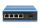 Digitus 4 Port Fast Ethernet Netzwerk PoE Switch, Industrial, Unmanaged, 1 SFP Uplink