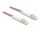 DELOCK LWL Kabel LC Duplex zu LC Duplex Multimode OM4 1 m