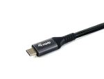 Equip USB4 Gen 2x2 C to C Cable, 3.0m, 20Gbps, PD 240W, 4K@60Hz, DP Alt Mode, Black