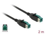 DELOCK PoweredUSB Kabel 12V St > St 2.0m