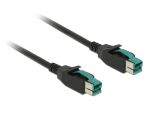 DELOCK PoweredUSB Kabel 12V St > St 2.0m