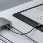 ALOGIC DUPRMX2-100 laptop-dockingstation & portreplikator Kabelgebunden USB 3.2 Gen 1 (3.1 Gen 1) Type-C Grau, Schwarz