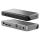 ALOGIC DUPRMX2-100 laptop-dockingstation & portreplikator Kabelgebunden USB 3.2 Gen 1 (3.1 Gen 1) Type-C Grau, Schwarz