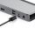 ALOGIC DUPRMX2-100 laptop-dockingstation & portreplikator Kabelgebunden USB 3.2 Gen 1 (3.1 Gen 1) Type-C Grau, Schwarz