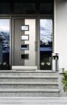 Durable Papierkorb mit Ascher Safe rund