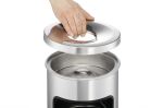 Durable Papierkorb mit Ascher Safe rund