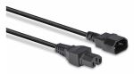 Lindy 30314 Stromkabel Schwarz 2 m C14-Koppler C15-Koppler