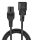 Lindy 30314 Stromkabel Schwarz 2 m C14-Koppler C15-Koppler