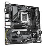 GIGABYTE B760M DS3H GEN5 Mainboard – Unterstützt Intel Core Prozessoren der 14. Generation, digitales VRM mit 6+2+1 Phasen, bis zu 5600 MHz DDR5, 2 x PCIe 4.0 M.2, 2.5GbE LAN, USB 3.2 Gen2