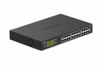 NETGEAR GS324P Unmanaged Gigabit Ethernet (10/100/1000) Power over Ethernet (PoE) 1U Schwarz