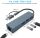 Inca IUTP-03TX Schnittstellen-Hub USB 3.2 Gen 1 (3.1 Gen 1) Type-A + Type-C 10000 Mbit/s Grau