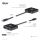 CLUB3D USB-C® Hub to Dual HDMI™ 4K60Hz M/F+PD3.0 100 Watt
