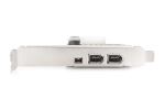 Digitus PCI-Ex1 Adapter 3+1x FireWire 400 / 1394a
