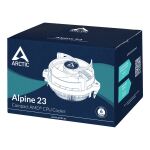ARCTIC Alpine 23 - Compact AMD CPU-Cooler Prozessor Luftkühlung 9 cm Aluminium, Schwarz 1 Stück(e)