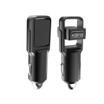 RealPower 219735 Ladegerät für Mobilgeräte Universal Schwarz Zigarettenanzünder Auto