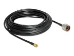 DELOCK HF Kabel SMA -> N St/St 10.00m low loss