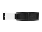 Lanberg WFFA-5604-10B Rack 4U Wandmontiertes Regal Schwarz