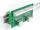 DELOCK RJ50 2 x Buchse zu 2 x Terminalblockmit Drucktaster
