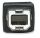 Manhattan Hi-Speed USB B Anschlusskabel, USB 2.0, Typ A Stecker - Typ B Stecker, 480 Mbps, 0,5 m, Schwarz
