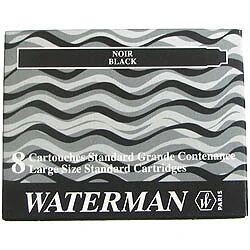 Waterman S0110850 Ersatzmine Schwarz 8 Stück(e)