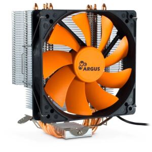 Dynatron Argus SU-260 Prozessor Kühler 12 cm Schwarz, Orange