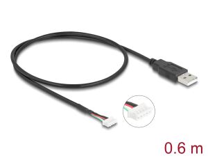 DELOCK USB 2.0 Anschlusskabel 5 Pin 0,6m für Kameramodule