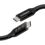 Edimax UC4 1 m 40 Gbit/s Schwarz