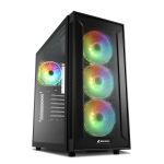 Sharkoon TG6M RGB Tower Schwarz