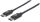 Manhattan USB 2.0 Typ C-Kabel, Typ C-Stecker auf Typ C-Stecker, 480 Mbit/s, 2 m, schwarz