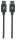 Manhattan USB 2.0 Typ C-Kabel, Typ C-Stecker auf Typ C-Stecker, 480 Mbit/s, 2 m, schwarz