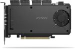 IcyDock Adapter 4 x M.2 NVMe SSD Mobile Rack Adapter Card fo
