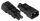Alcasa PA-1405S Netzstecker-Adapter C14 C5 Schwarz