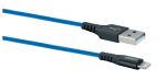 Schwaiger LPRO440 501 Handykabel Blau 1,2 m USB A Lightning