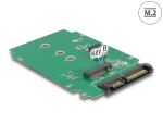 DELOCK Adapter SATA SATA 22Pin -> M.2 NGFF St/Bu