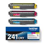 Brother TN-241CMY Tonerkartusche 3 Stück(e) Original Cyan, Magenta, Gelb