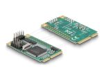 DeLOCK Mini PCIe Karte full size zu 2 x Seriell RS-232 D-Sub 9 Pin
