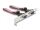 DeLOCK Mini PCIe Karte full size zu 2 x Seriell RS-232 D-Sub 9 Pin